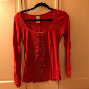 Free People crochet top